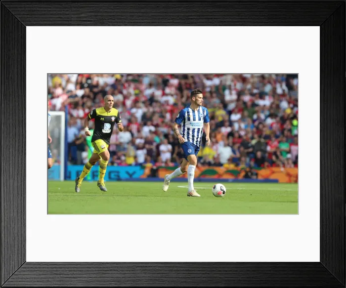 Framed Print : Brighton & Hove Albion vs. Southampton: Premier League Showdown at American Express Community Stadium (24AUG19) Framed Print : Brighton & Hove Albion vs. Southampton: Premier League Showdown at American Express Community Stadium (24AUG19)