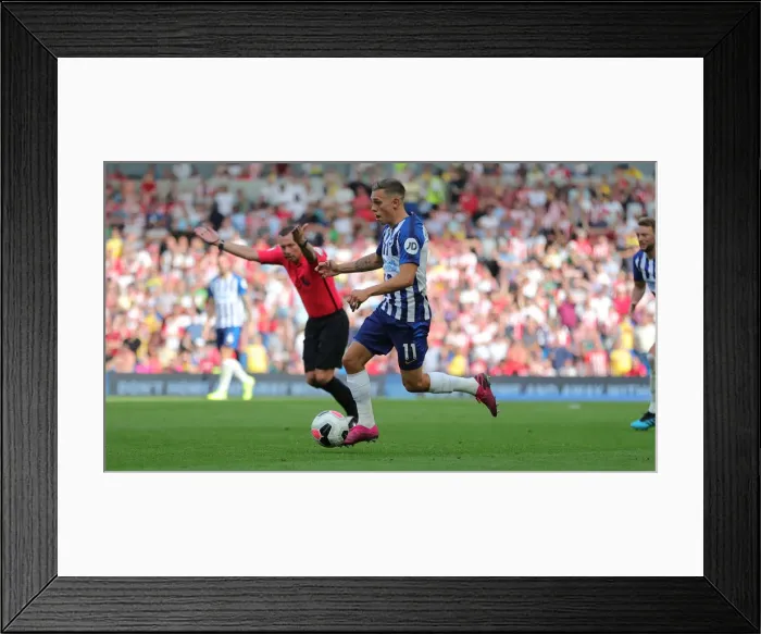 Framed Print : Brighton and Hove Albion vs. Southampton: Premier League Showdown at American Express Community Stadium (24Aug19) Framed Print : Brighton and Hove Albion vs. Southampton: Premier League Showdown at American Express Community Stadium (24Aug19)