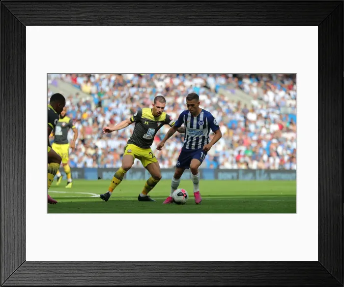Framed Print : Brighton and Hove Albion vs. Southampton: Premier League Showdown at American Express Community Stadium (24Aug19) Framed Print : Brighton and Hove Albion vs. Southampton: Premier League Showdown at American Express Community Stadium (24Aug19)