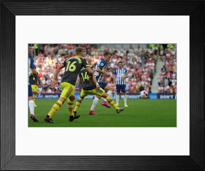 Framed Print : Brighton and Hove Albion vs. Southampton: Premier League Showdown at American Express Community Stadium (24.08.19)