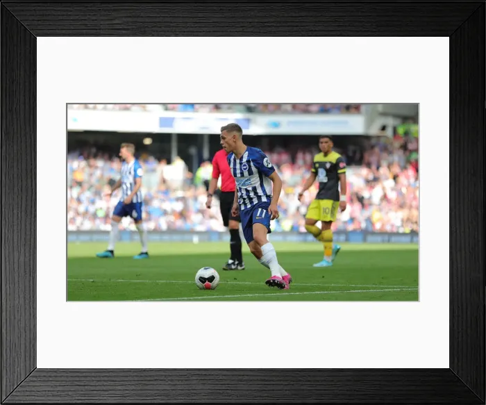 Framed Print : Brighton and Hove Albion vs. Southampton: Premier League Showdown at American Express Community Stadium (24Aug19)