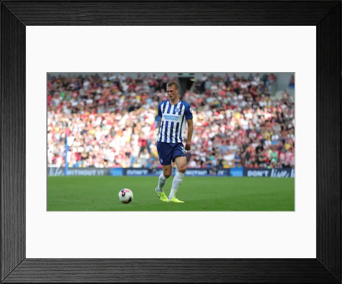 Framed Print : Brighton and Hove Albion vs. Southampton: Premier League Showdown at American Express Community Stadium (24Aug19)