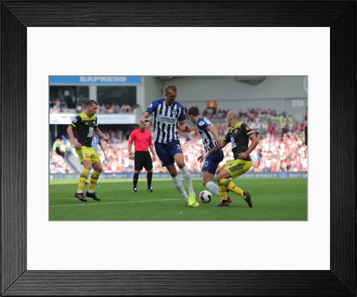Framed Print : Brighton and Hove Albion vs Southampton: Premier League Showdown at American Express Community Stadium (24Aug19) Framed Print : Brighton and Hove Albion vs Southampton: Premier League Showdown at American Express Community Stadium (24Aug19)