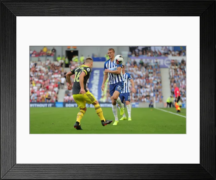 Framed Print : Brighton and Hove Albion vs Southampton: Premier League Showdown at American Express Community Stadium (24Aug19)