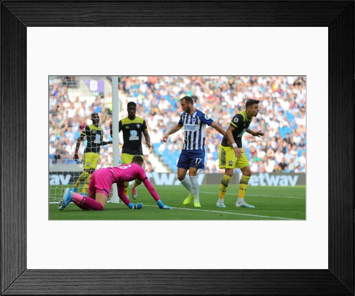 Framed Print : Brighton and Hove Albion vs. Southampton: Premier League Showdown at American Express Community Stadium (24AUG19) Framed Print : Brighton and Hove Albion vs. Southampton: Premier League Showdown at American Express Community Stadium (24AUG19)