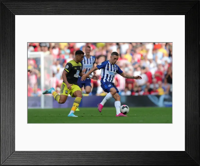 Framed Print : Brighton and Hove Albion vs Southampton: Premier League Showdown at American Express Community Stadium (24Aug19) Framed Print : Brighton and Hove Albion vs Southampton: Premier League Showdown at American Express Community Stadium (24Aug19)