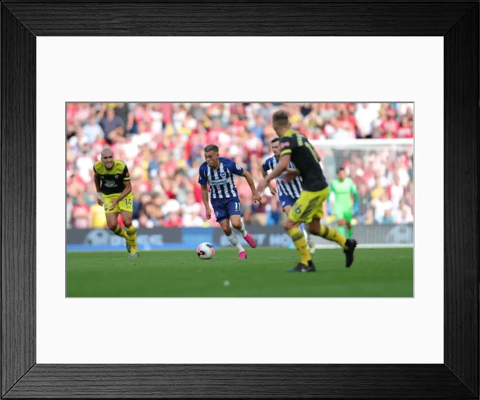 Framed Print : Brighton and Hove Albion vs Southampton: Premier League Showdown at American Express Community Stadium (24Aug19) Framed Print : Brighton and Hove Albion vs Southampton: Premier League Showdown at American Express Community Stadium (24Aug19)