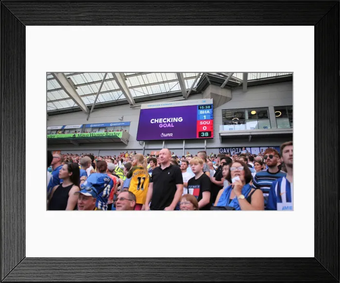 Framed Print : Brighton and Hove Albion vs. Southampton: Premier League Showdown at American Express Community Stadium (24Aug19) Framed Print : Brighton and Hove Albion vs. Southampton: Premier League Showdown at American Express Community Stadium (24Aug19)