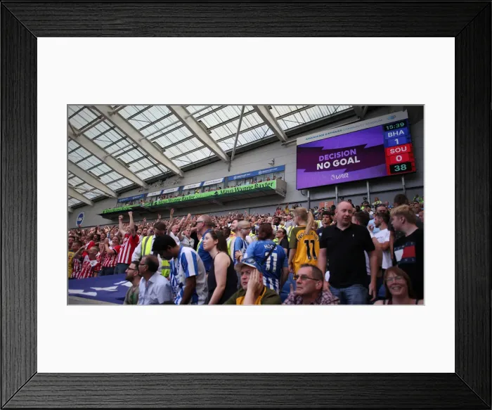 Framed Print : Brighton and Hove Albion vs Southampton: Premier League Showdown at American Express Community Stadium (24Aug19) Framed Print : Brighton and Hove Albion vs Southampton: Premier League Showdown at American Express Community Stadium (24Aug19)