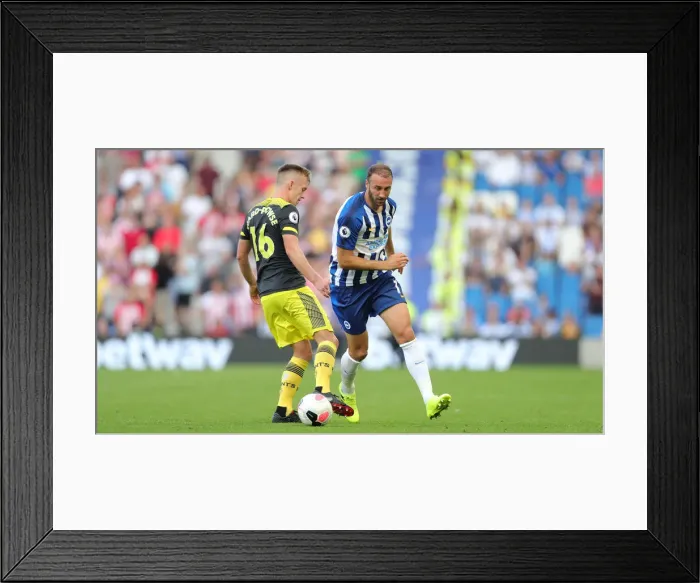 Framed Print : Brighton and Hove Albion vs. Southampton: Premier League Clash at American Express Community Stadium (24AUG19) Framed Print : Brighton and Hove Albion vs. Southampton: Premier League Clash at American Express Community Stadium (24AUG19)