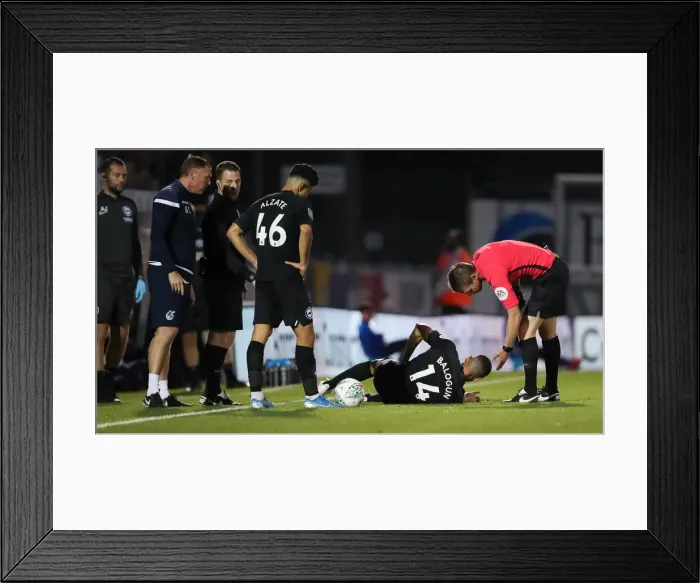 Framed Print : Brighton and Hove Albion Face Off Against Bristol Rovers in Carabao Cup Clash (27AUG19) Framed Print : Brighton and Hove Albion Face Off Against Bristol Rovers in Carabao Cup Clash (27AUG19)