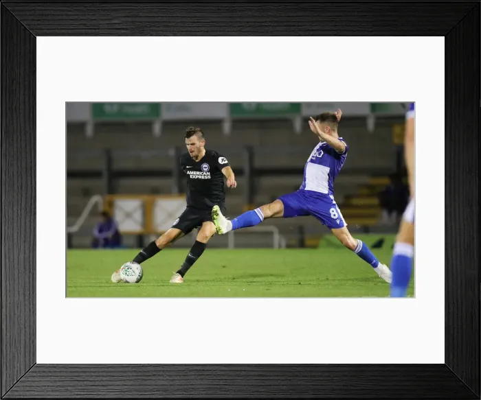 Framed Print : Brighton and Hove Albion Face Off Against Bristol Rovers in Carabao Cup Clash (27AUG19) Framed Print : Brighton and Hove Albion Face Off Against Bristol Rovers in Carabao Cup Clash (27AUG19)