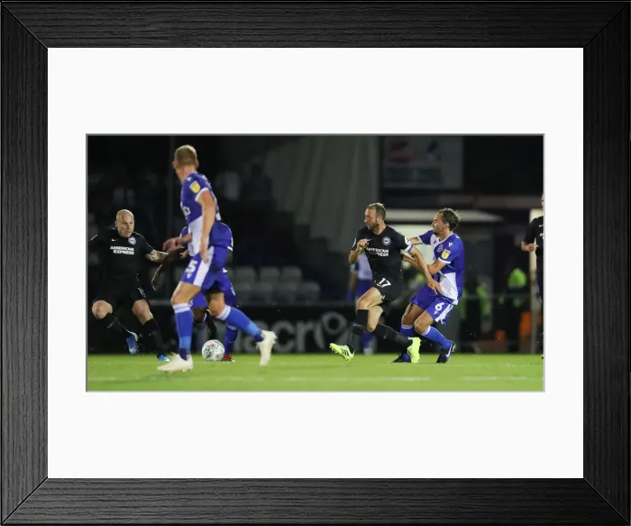 Framed Print : Brighton and Hove Albion vs. Bristol Rovers: Carabao Cup Battle at Memorial Ground (27AUG19) Framed Print : Brighton and Hove Albion vs. Bristol Rovers: Carabao Cup Battle at Memorial Ground (27AUG19)