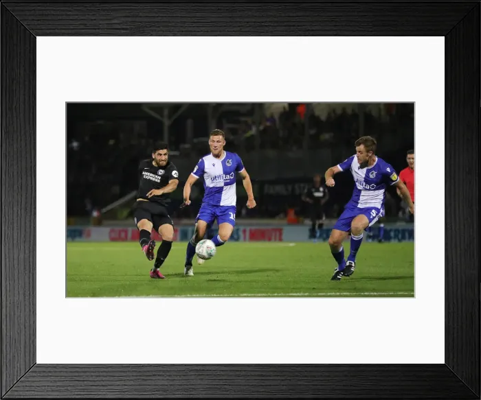 Framed Print : Brighton and Hove Albion vs. Bristol Rovers: Carabao Cup Clash (27Aug19) Framed Print : Brighton and Hove Albion vs. Bristol Rovers: Carabao Cup Clash (27Aug19)