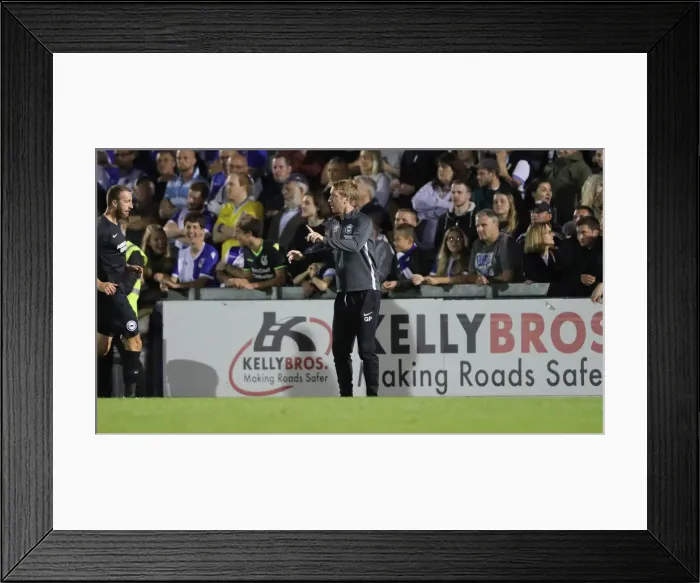 Framed Print : Brighton and Hove Albion vs. Bristol Rovers: Carabao Cup Clash (27Aug19) Framed Print : Brighton and Hove Albion vs. Bristol Rovers: Carabao Cup Clash (27Aug19)