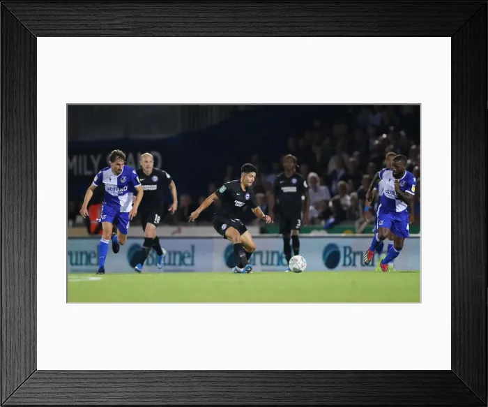 Framed Print : Brighton and Hove Albion Face Off Against Bristol Rovers in Carabao Cup Clash (27AUG19) Framed Print : Brighton and Hove Albion Face Off Against Bristol Rovers in Carabao Cup Clash (27AUG19)