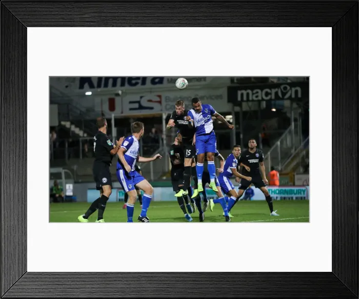 Framed Print : Brighton and Hove Albion Face Off Against Bristol Rovers in Carabao Cup Clash (27AUG19) Framed Print : Brighton and Hove Albion Face Off Against Bristol Rovers in Carabao Cup Clash (27AUG19)
