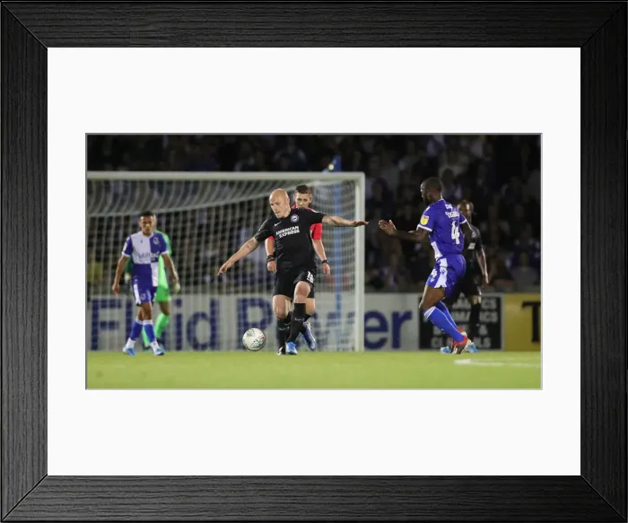 Framed Print : Brighton and Hove Albion vs. Bristol Rovers: Carabao Cup Clash (27Aug19)