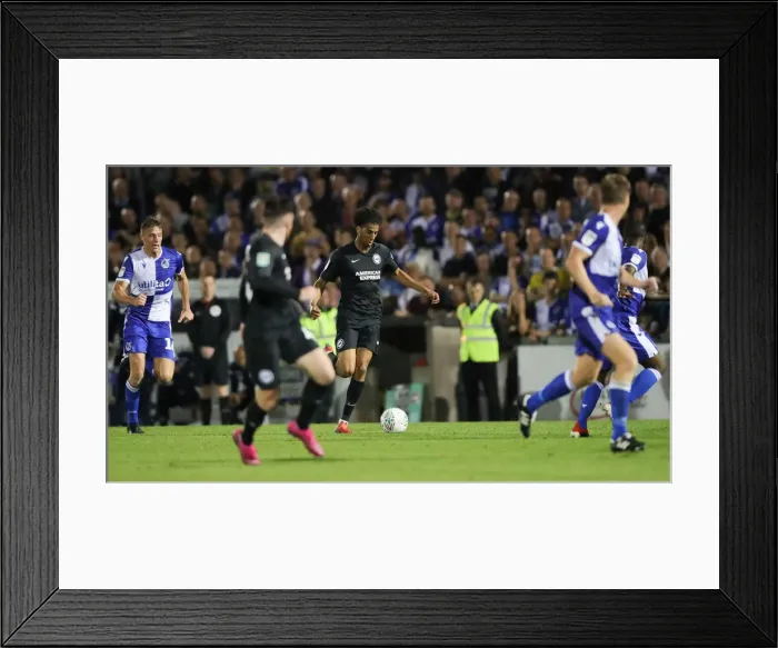 Framed Print : Brighton and Hove Albion Face Off Against Bristol Rovers in Carabao Cup Clash (27AUG19) Framed Print : Brighton and Hove Albion Face Off Against Bristol Rovers in Carabao Cup Clash (27AUG19)