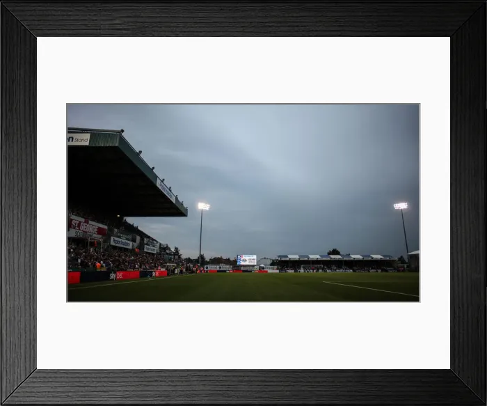 Framed Print : Brighton and Hove Albion vs. Bristol Rovers: Carabao Cup Clash at Memorial Ground (27AUG19)