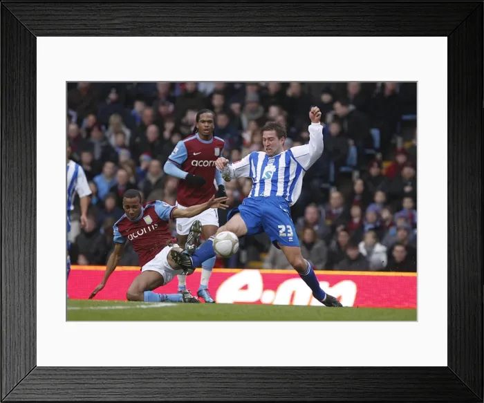 Framed Print : Brighton & Hove Albion FC: Aston Villa (F.A. Cup) Away Game, 2009-10 Season Framed Print : Brighton & Hove Albion FC: Aston Villa (F.A. Cup) Away Game, 2009-10 Season