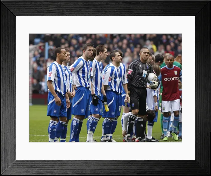 Framed Print : Brighton & Hove Albion vs. Aston Villa (FA Cup, 2009-10) - Away Game Framed Print : Brighton & Hove Albion vs. Aston Villa (FA Cup, 2009-10) - Away Game