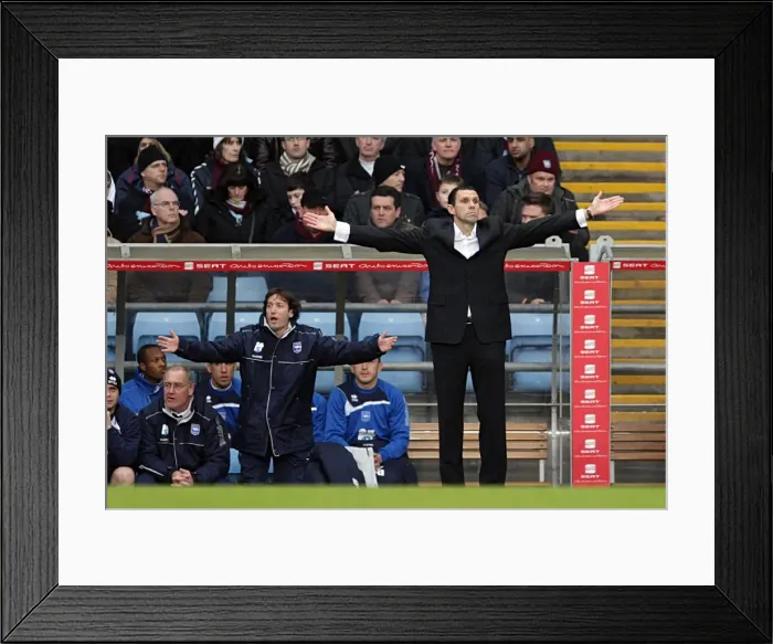 Framed Print : Brighton & Hove Albion vs. Aston Villa (FA Cup, 2009-10) - Away Game