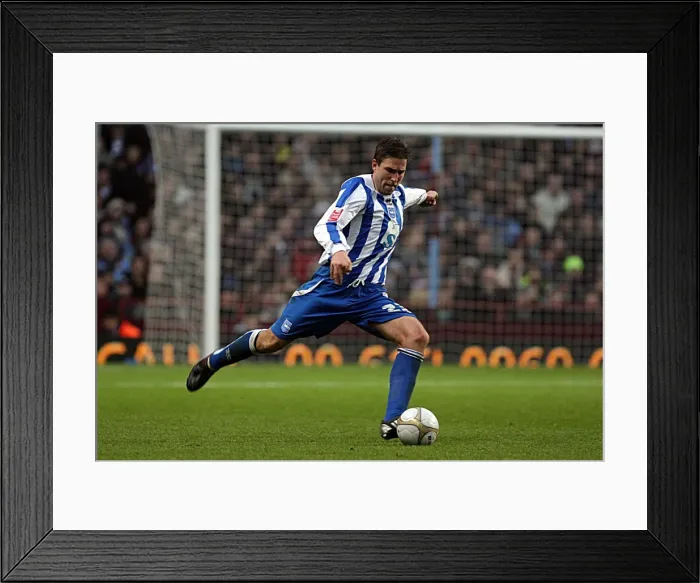 Framed Print : Brighton & Hove Albion vs. Aston Villa (FA Cup, 2009-10) - Away Game