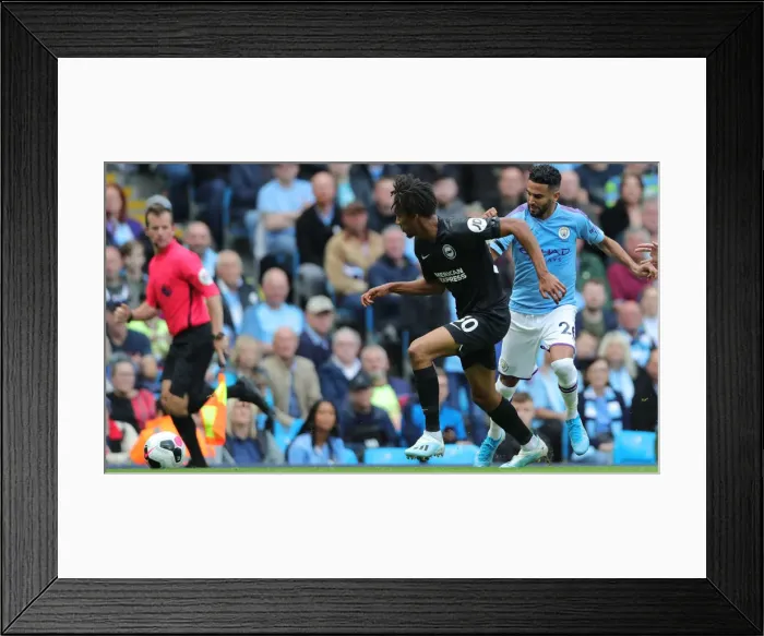 Framed Print : Manchester City vs. Brighton and Hove Albion: Premier League Showdown at Etihad Stadium (31AUG19) Framed Print : Manchester City vs. Brighton and Hove Albion: Premier League Showdown at Etihad Stadium (31AUG19)