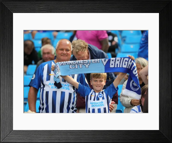 Framed Print : Manchester City vs. Brighton and Hove Albion: Premier League Showdown at Etihad Stadium (31AUG19) Framed Print : Manchester City vs. Brighton and Hove Albion: Premier League Showdown at Etihad Stadium (31AUG19)