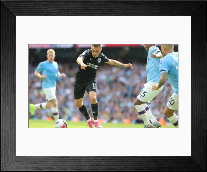 Framed Print : Premier League Showdown: Manchester City vs. Brighton and Hove Albion at Etihad Stadium (31AUG19) Framed Print : Premier League Showdown: Manchester City vs. Brighton and Hove Albion at Etihad Stadium (31AUG19)