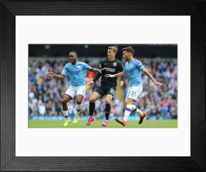 Framed Print : Manchester City vs. Brighton and Hove Albion: Premier League Showdown at Etihad Stadium (31AUG19) Framed Print : Manchester City vs. Brighton and Hove Albion: Premier League Showdown at Etihad Stadium (31AUG19)