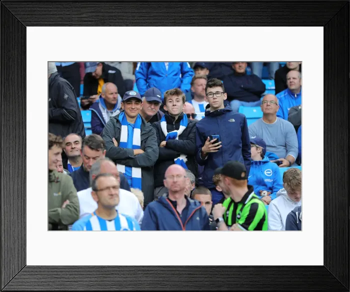 Framed Print : Premier League Showdown: Manchester City vs. Brighton and Hove Albion at Etihad Stadium (31AUG19) Framed Print : Premier League Showdown: Manchester City vs. Brighton and Hove Albion at Etihad Stadium (31AUG19)