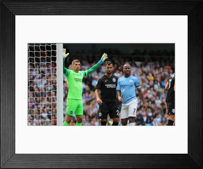 Framed Print : Manchester City vs. Brighton and Hove Albion: Premier League Showdown at Etihad Stadium (31AUG19) Framed Print : Manchester City vs. Brighton and Hove Albion: Premier League Showdown at Etihad Stadium (31AUG19)