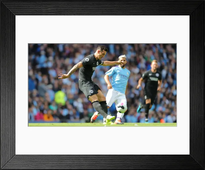 Framed Print : Manchester City vs. Brighton and Hove Albion: Premier League Showdown at Etihad Stadium (31AUG19) Framed Print : Manchester City vs. Brighton and Hove Albion: Premier League Showdown at Etihad Stadium (31AUG19)