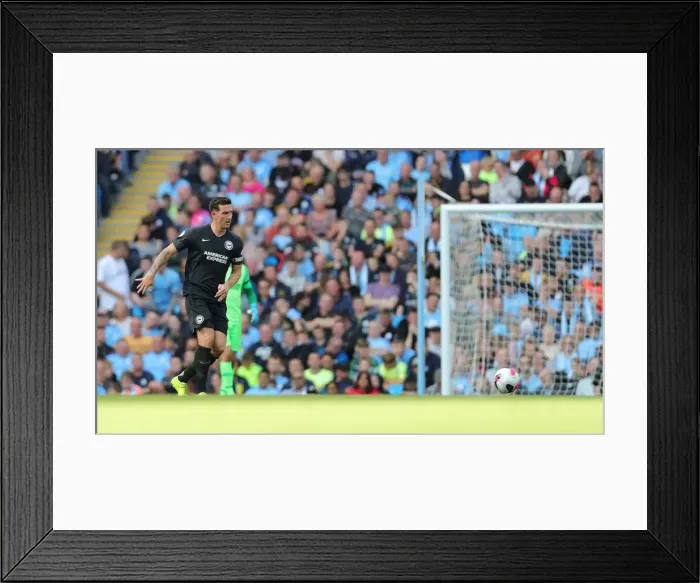 Framed Print : Manchester City vs. Brighton and Hove Albion: Premier League Showdown at Etihad Stadium (31AUG19)