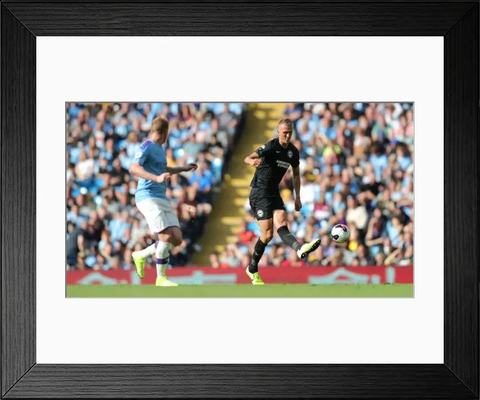Framed Print : Manchester City vs. Brighton and Hove Albion: Premier League Showdown at Etihad Stadium (31AUG19)