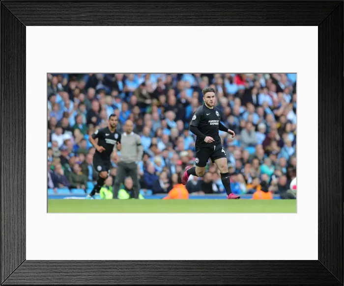 Framed Print : Manchester City vs. Brighton and Hove Albion: Premier League Showdown at Etihad Stadium (31AUG19)
