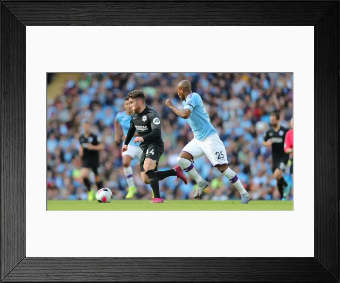 Framed Print : Manchester City vs. Brighton and Hove Albion: Premier League Showdown at Etihad Stadium (31AUG19) Framed Print : Manchester City vs. Brighton and Hove Albion: Premier League Showdown at Etihad Stadium (31AUG19)