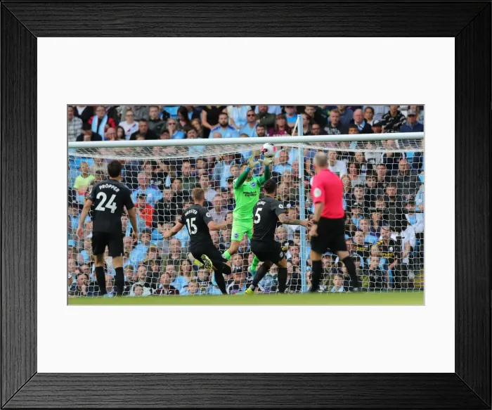 Framed Print : Manchester City vs. Brighton and Hove Albion: Premier League Showdown at Etihad Stadium (31AUG19) Framed Print : Manchester City vs. Brighton and Hove Albion: Premier League Showdown at Etihad Stadium (31AUG19)