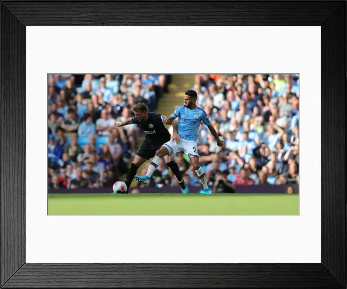 Framed Print : Manchester City vs. Brighton and Hove Albion: Premier League Showdown at Etihad Stadium (31AUG19) Framed Print : Manchester City vs. Brighton and Hove Albion: Premier League Showdown at Etihad Stadium (31AUG19)