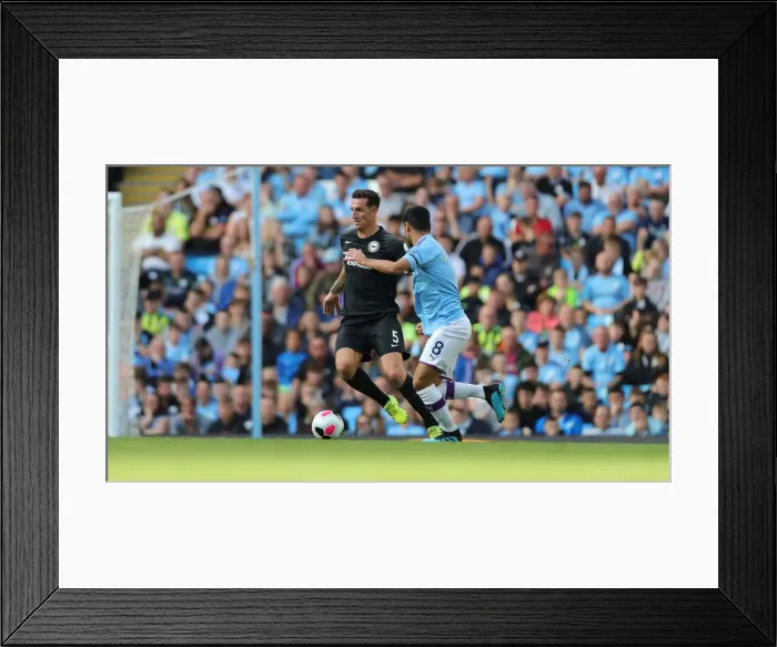 Framed Print : Manchester City vs. Brighton and Hove Albion: Premier League Showdown at Etihad Stadium (31AUG19) Framed Print : Manchester City vs. Brighton and Hove Albion: Premier League Showdown at Etihad Stadium (31AUG19)