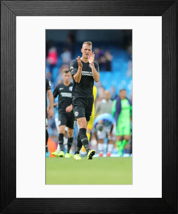 Framed Print : Manchester City vs. Brighton and Hove Albion: Premier League Showdown at Etihad Stadium (31AUG19)