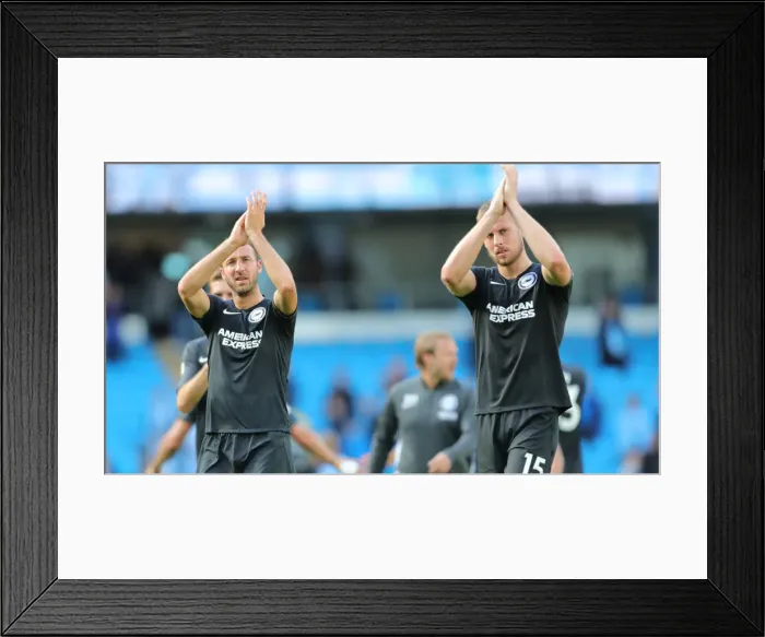 Framed Print : Manchester City vs. Brighton and Hove Albion: Premier League Showdown at Etihad Stadium (31AUG19)