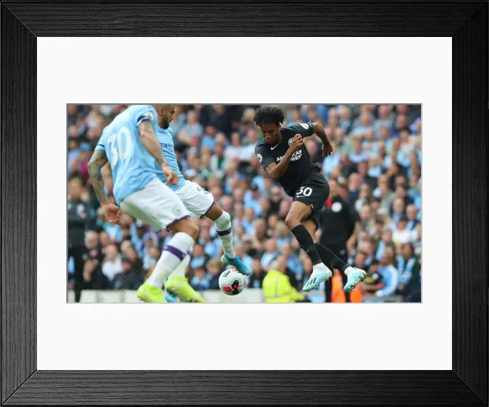 Framed Print : Premier League Showdown: Manchester City vs. Brighton & Hove Albion (31AUG19) Framed Print : Premier League Showdown: Manchester City vs. Brighton & Hove Albion (31AUG19)