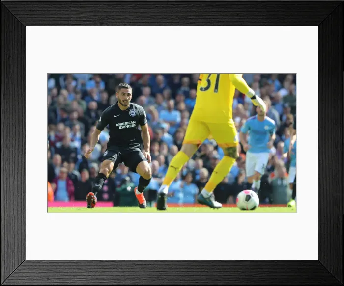 Framed Print : Manchester City vs. Brighton and Hove Albion: Premier League Showdown at Etihad Stadium (31AUG19) Framed Print : Manchester City vs. Brighton and Hove Albion: Premier League Showdown at Etihad Stadium (31AUG19)