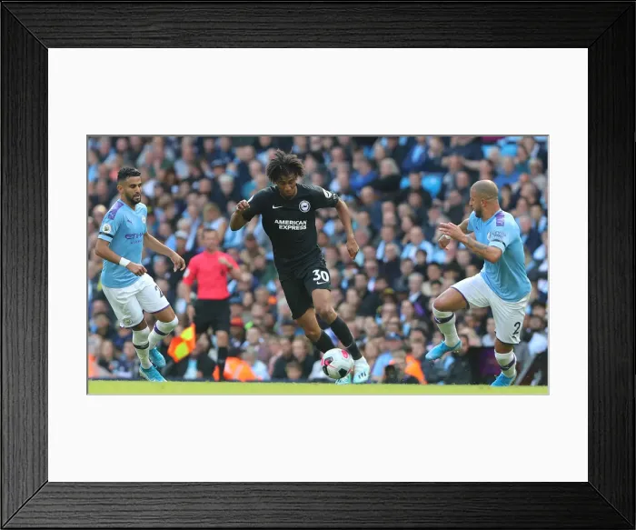 Framed Print : Manchester City vs. Brighton and Hove Albion: Premier League Showdown at Etihad Stadium (31AUG19) Framed Print : Manchester City vs. Brighton and Hove Albion: Premier League Showdown at Etihad Stadium (31AUG19)