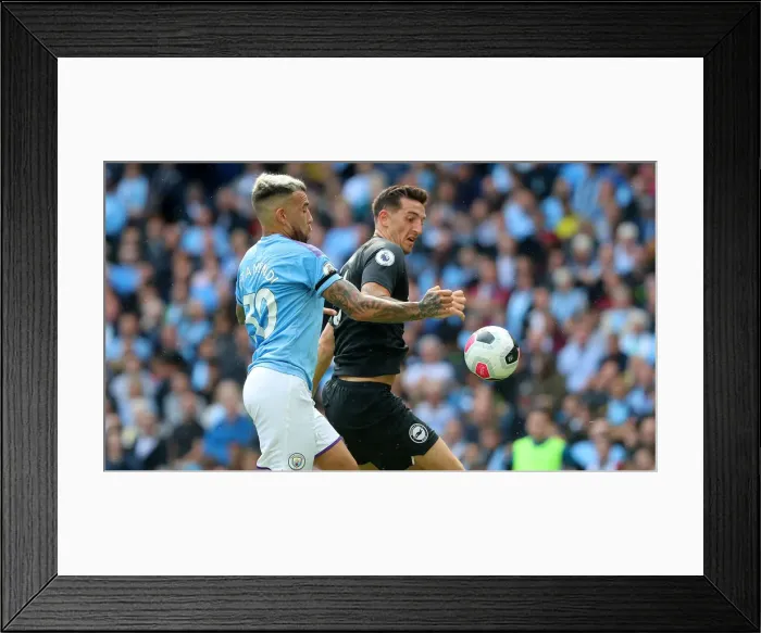 Framed Print : Manchester City vs. Brighton and Hove Albion: Premier League Showdown at Etihad Stadium (31AUG19) Framed Print : Manchester City vs. Brighton and Hove Albion: Premier League Showdown at Etihad Stadium (31AUG19)