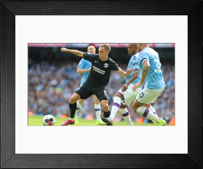 Framed Print : Manchester City vs. Brighton and Hove Albion: Premier League Showdown at Etihad Stadium (31AUG19) Framed Print : Manchester City vs. Brighton and Hove Albion: Premier League Showdown at Etihad Stadium (31AUG19)
