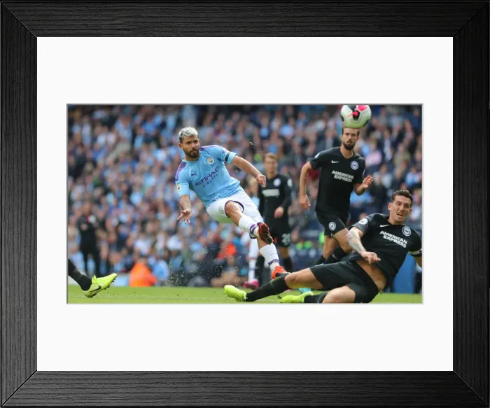 Framed Print : Manchester City vs. Brighton and Hove Albion: Premier League Showdown at Etihad Stadium (31AUG19) Framed Print : Manchester City vs. Brighton and Hove Albion: Premier League Showdown at Etihad Stadium (31AUG19)